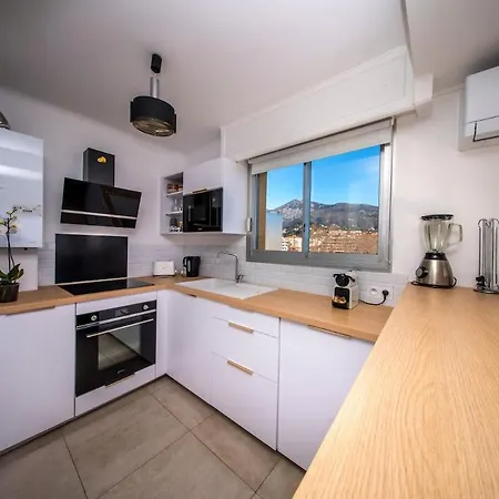 Le Dauphin Vue Exceptionnelle - Clim - Front Apartman Menton