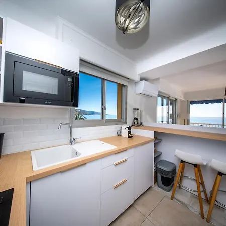 Appartement Le Dauphin - Vue Exceptionnelle - Clim - Wifi Menton